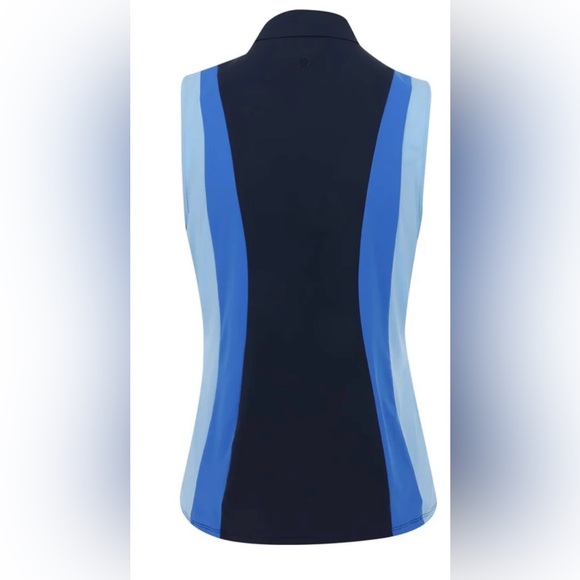 G/FORE NWT/ XS/ sleeveless 1/4 zip mock neck polo! - Picture 2 of 7